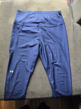 Under Armour Deep Blue Compression  Leggings